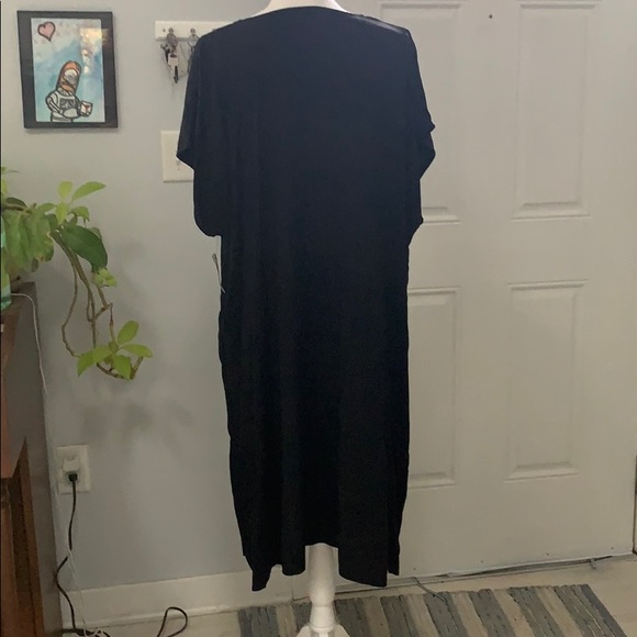 Lane Bryant Black Babydoll Dress, Size 20 - Picture 2 of 6